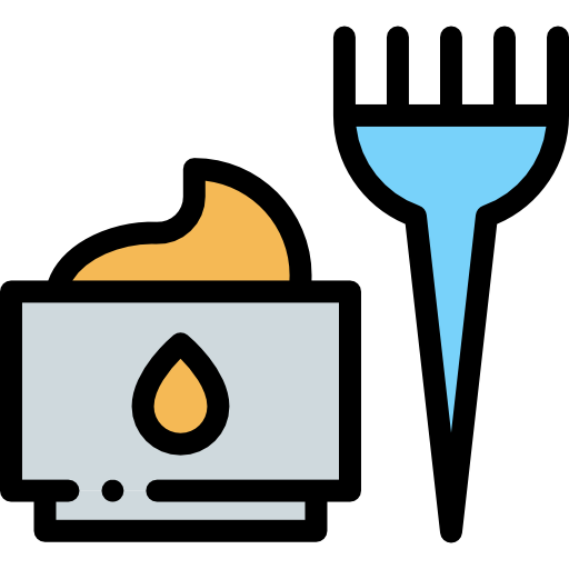 물든 색 Detailed Rounded Lineal color icon