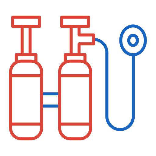酸素タンク Generic color outline icon
