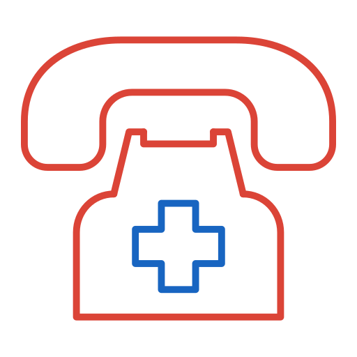 telefono di emergenza Generic color outline icona