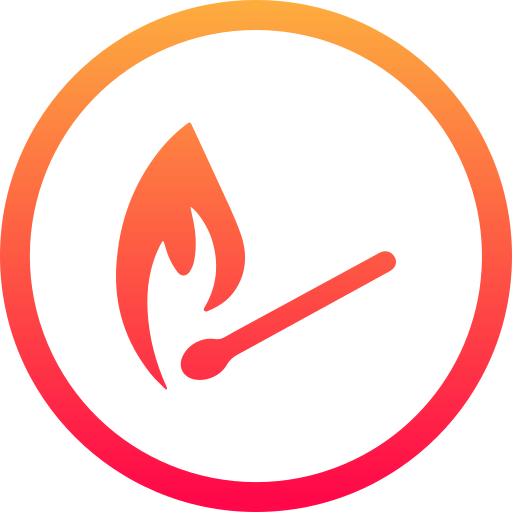 fuego Generic gradient fill icono