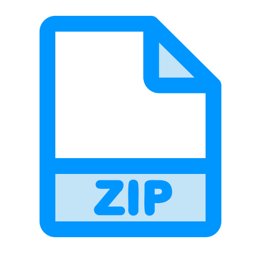 formato file zip Generic color lineal-color icona