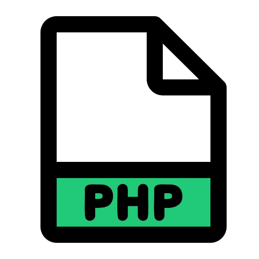 Документ php Generic color lineal-color иконка