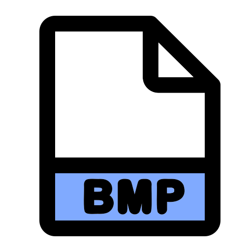 bmp 파일 형식 Generic color lineal-color icon