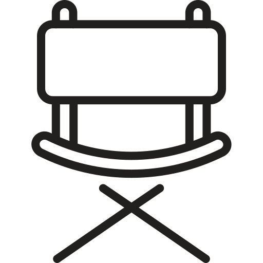 Studio chair Generic outline icon