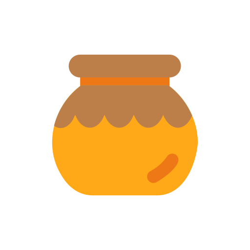 tarro de miel Generic color fill icono