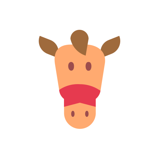 Horse Generic color fill icon