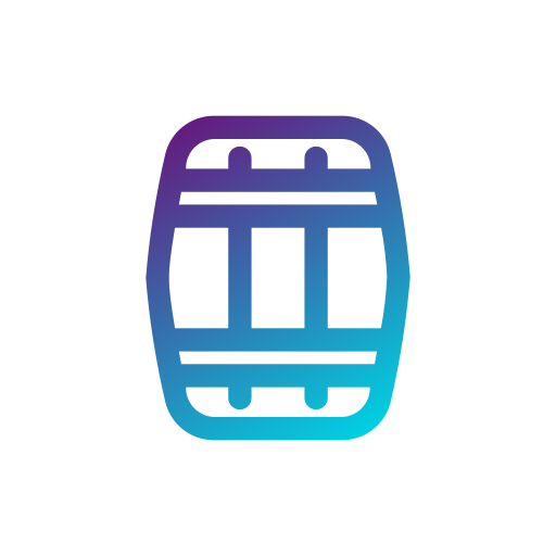 Wine barrel Generic gradient outline icon