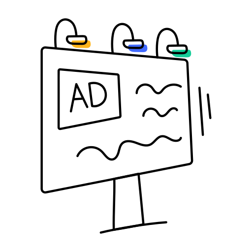 reklamy Generic color lineal-color ikona