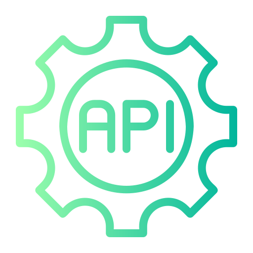 api Generic gradient outline icon