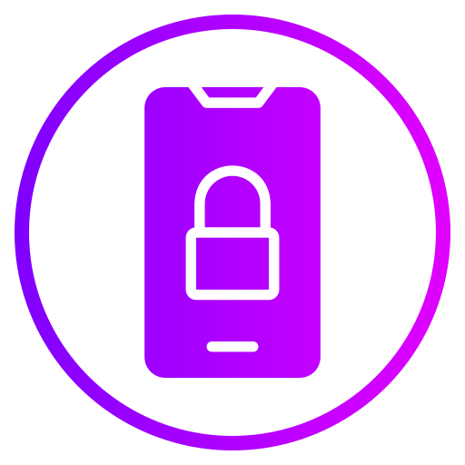 Secure Generic gradient fill icon