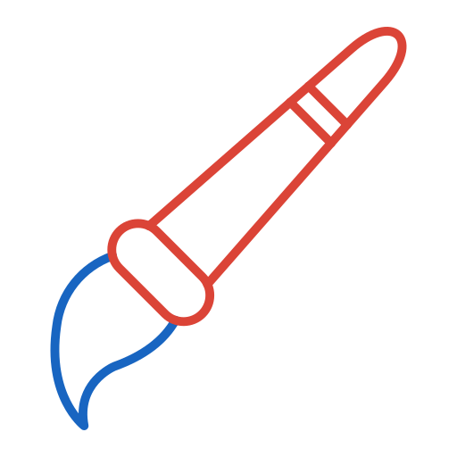 Paint brush Generic color outline icon