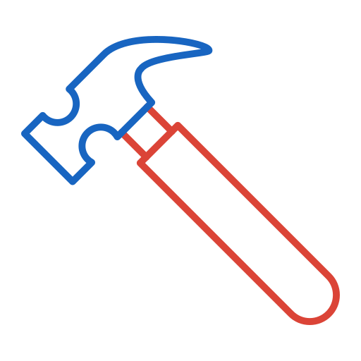 hammer Generic color outline icon