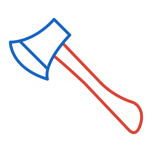 axe Generic color outline icon