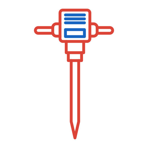 Jackhammer Generic color outline icon