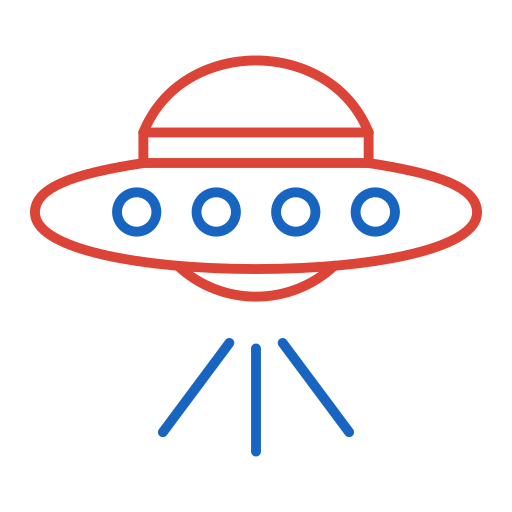 ufo Generic color outline icoon