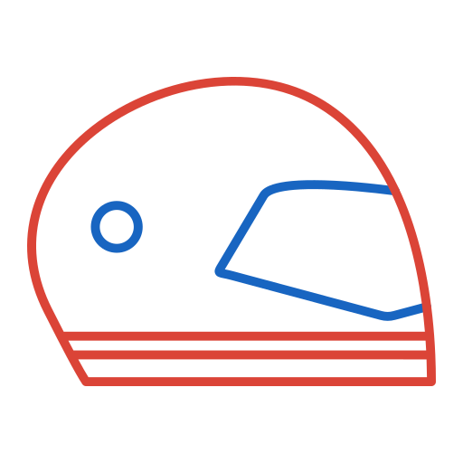 헬멧 Generic color outline icon