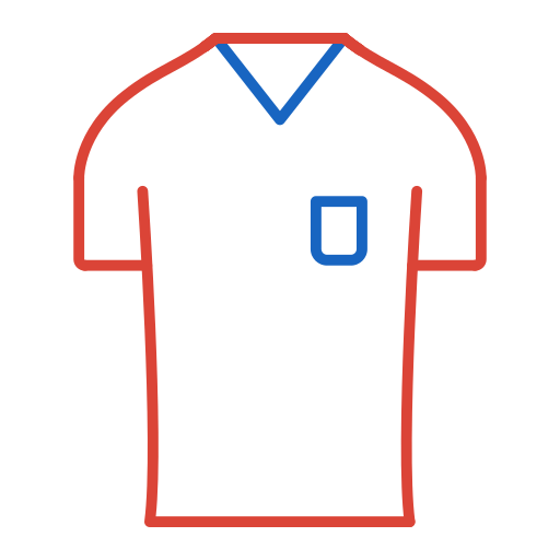 jersey Generic color outline icono
