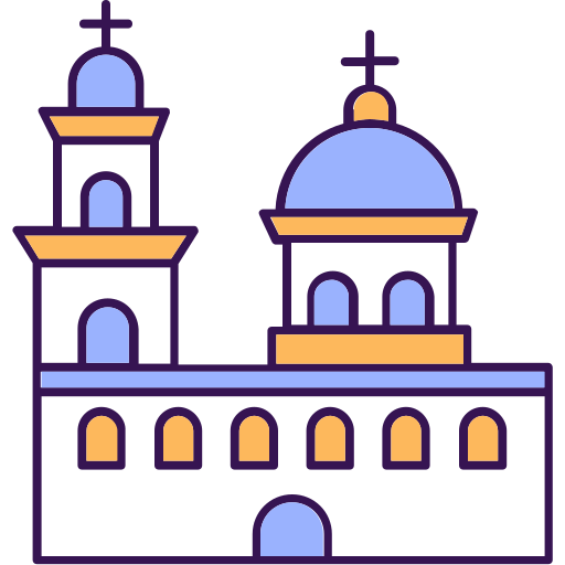 Church Generic color lineal-color icon
