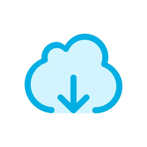 cloud-download Generic color lineal-color icon