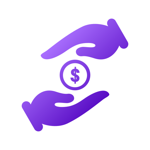 Donation Generic gradient fill icon