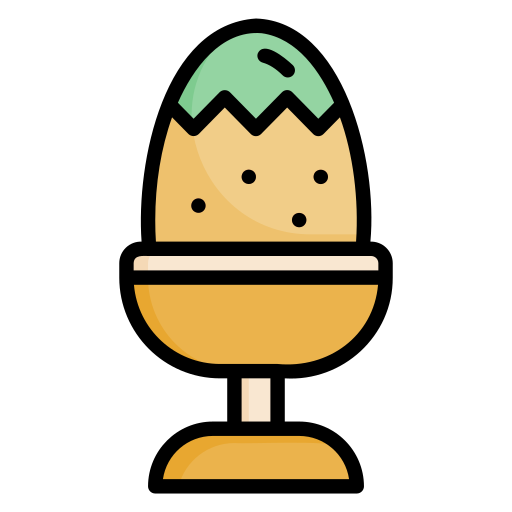 Boiled Egg Generic color outline icon