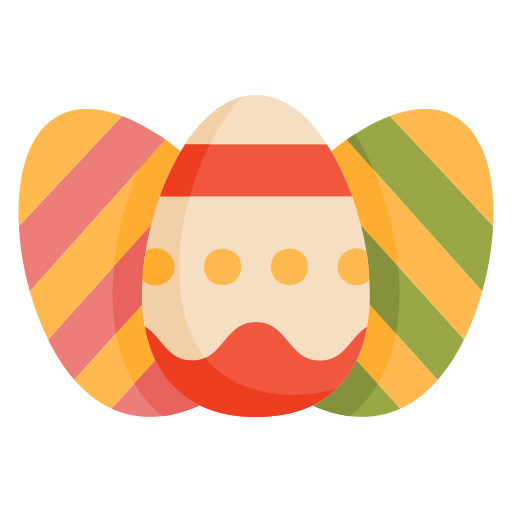 부활절 계란 Generic color fill icon