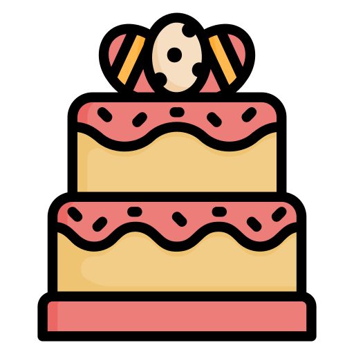 ciasto Generic color outline ikona
