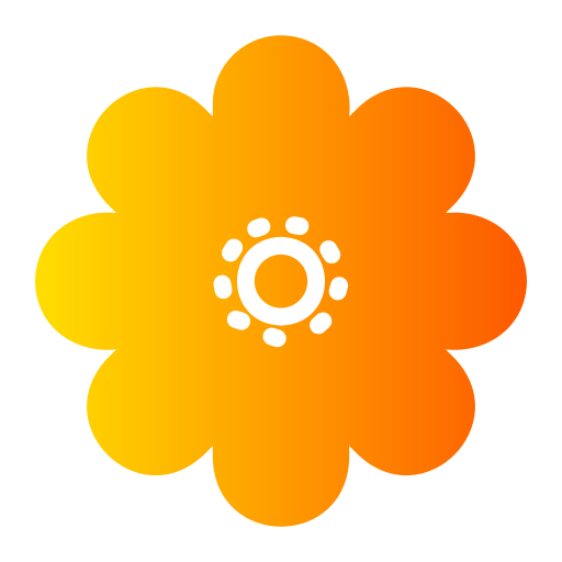 Flower Generic gradient fill icon