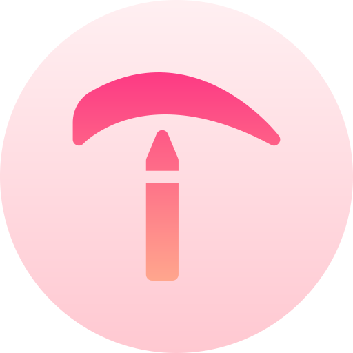 아이브로우 펜슬 Basic Gradient Circular icon