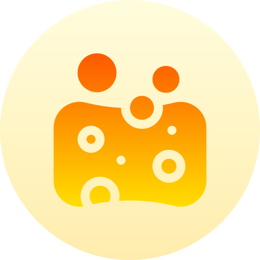 스펀지 Basic Gradient Circular icon
