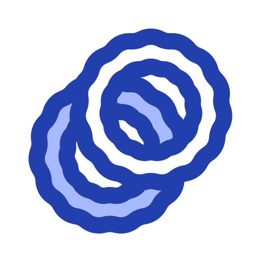 anelli di cipolla Generic color lineal-color icona