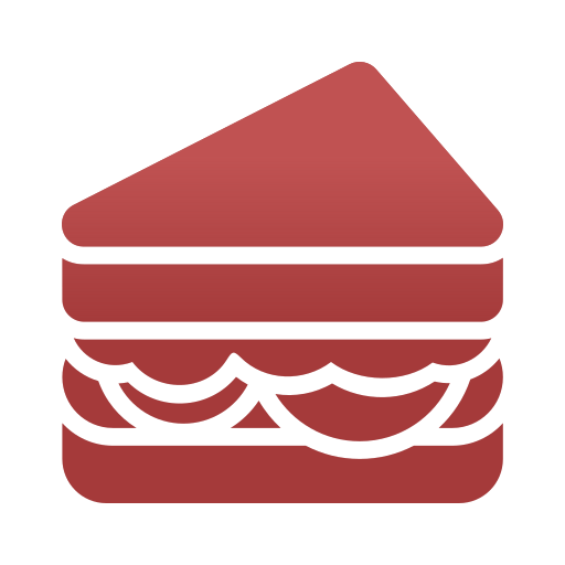 sandwich Generic gradient fill icona