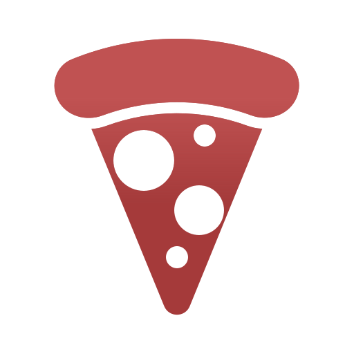 pizza Generic gradient fill icona