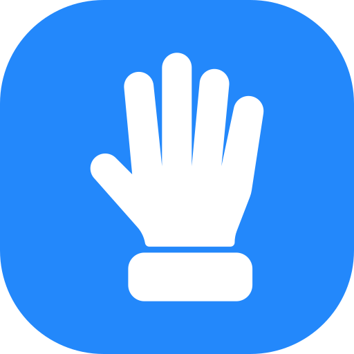 fünf finger Generic color fill icon