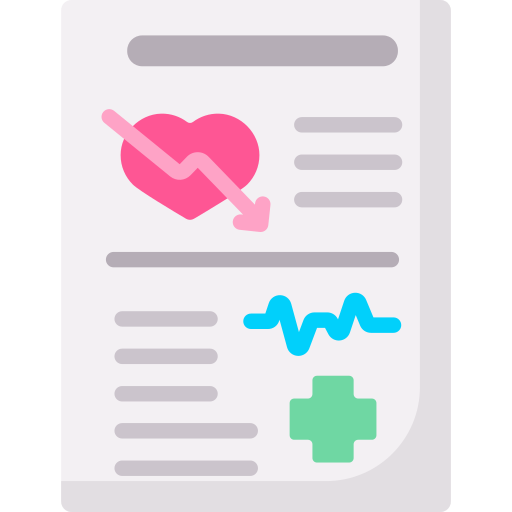 Medical Report Special Flat icon