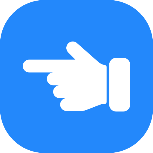 Pointing Left Generic color fill icon