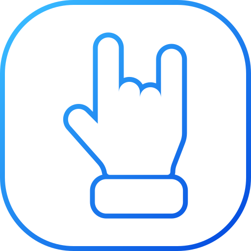 handgeste Generic gradient outline icon