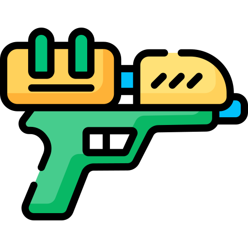 pistola ad acqua Special Lineal color icona