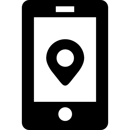자리 표시자가있는 스마트 폰  icon