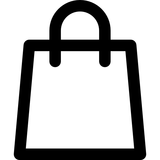 torba na zakupy Basic Rounded Lineal ikona