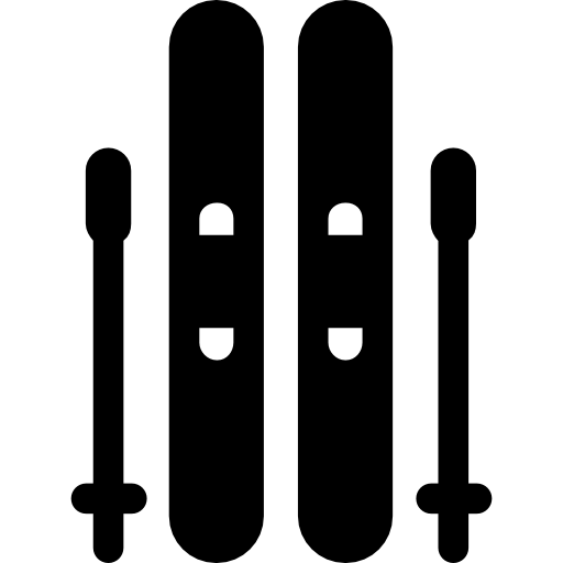 Лыжное снаряжение  иконка