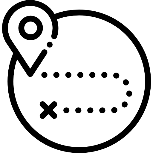 노선 Detailed Rounded Lineal icon