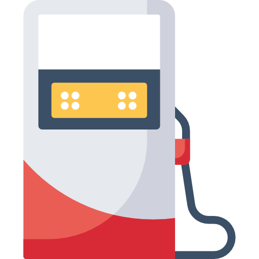 benzinestation Special Flat icoon