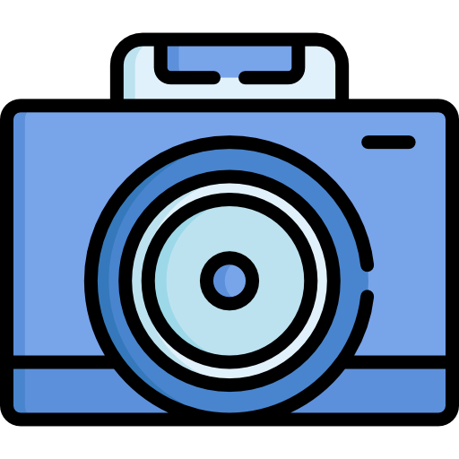 카메라 Special Lineal color icon