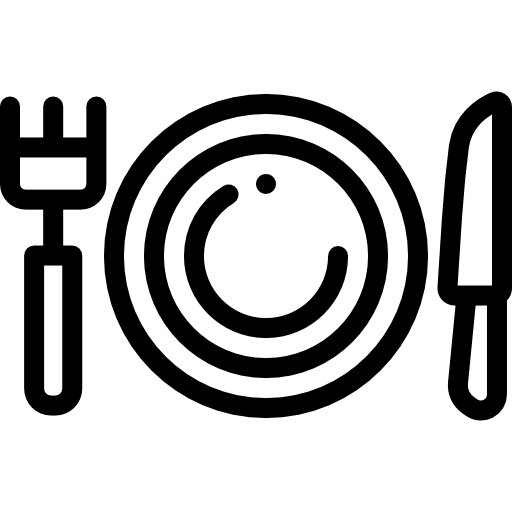 カトラリー Detailed Rounded Lineal icon