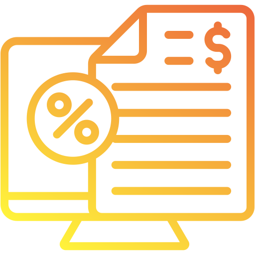 Tax Generic gradient outline icon