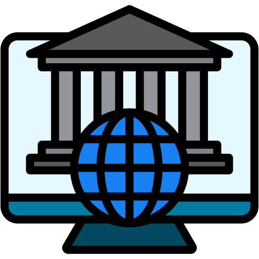 banca en línea Generic color lineal-color icono