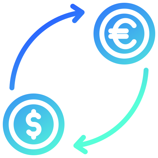intercambio Generic gradient fill icono