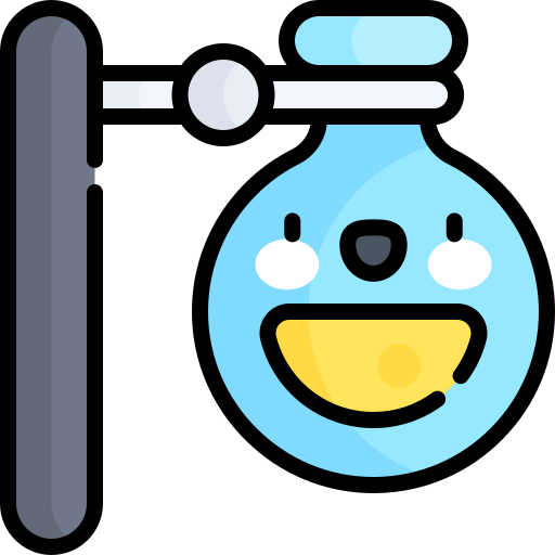 Experiment Kawaii Lineal color icon