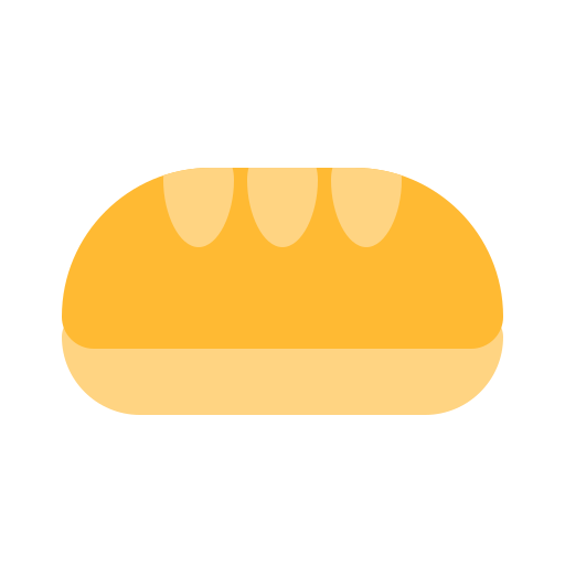 Bun bread Generic color fill icon